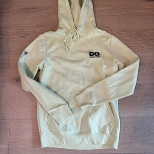Unisex Green Dallas Open Sweatshirt Size Small